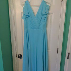 David's bridal Celebrate full length dress - size 8